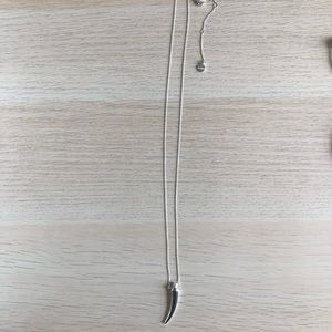 Delicate horn necklace